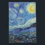 Paño De Cocina Vicent Van Gogh Starry Night Vintage Bella Artes<br><div class="desc">Toalla de cocina Bella Artes Vicent Van Gogh Starry Night Vintage</div>
