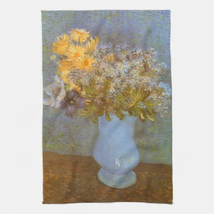 Paño De Cocina Vicente van Gogh Vase de Lilacs, Daisies, Anemones