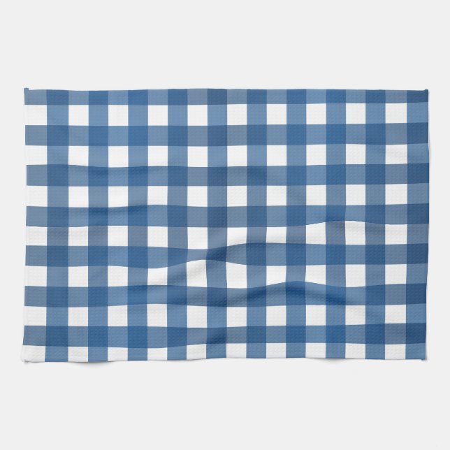 Paño De Cocina Vichy Bleu marine (Horizontal)