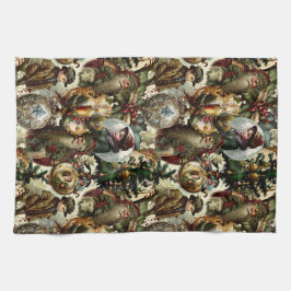 Paño De Cocina Victorian Christmas Elegance