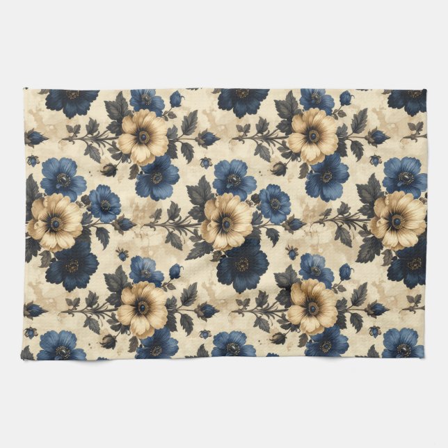 Paño De Cocina Victorian Flowers Towels (Horizontal)