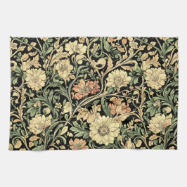 Paño De Cocina Victorian-style floral pattern 