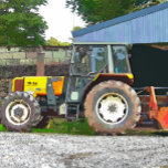 PAÑO DE COCINA VIDA AGRÍCOLA<br><div class="desc">Es hora de que el granjero se detenga a almorzar antes de regresar a los campos de su tractor.</div>