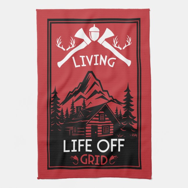 PAÑO DE COCINA VIDA DE LA CUADRÍCULA DESACTIVADA (Vertical)