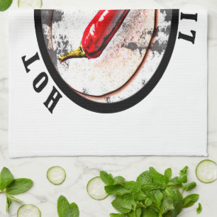 Paño De Cocina Vida del chile caliente