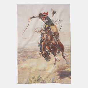 Paño De Cocina Vida del vaquero de la CAMISETA