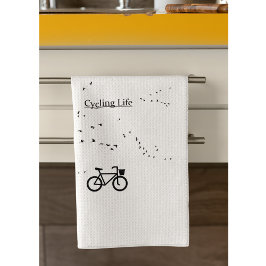 Paño De Cocina Vida en bicicleta