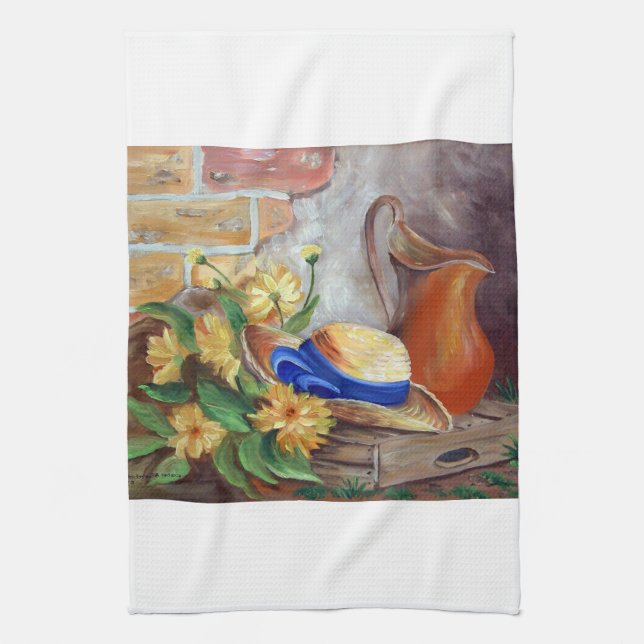 Paño De Cocina Vida rural (Vertical)