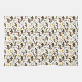 Paño De Cocina Vida silvestre en los parques nacionales