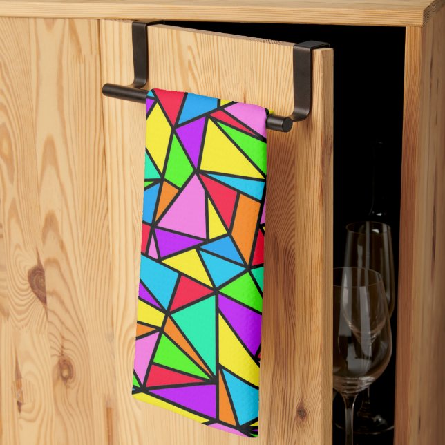 Paño De Cocina Vidrio de colores Arcoíris (Pliegue de tercios)