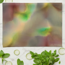 Vidrio rojo y verde limón en tonos grises