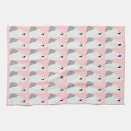 Paño De Cocina Vieja clase inglesa adorablemente linda del perro