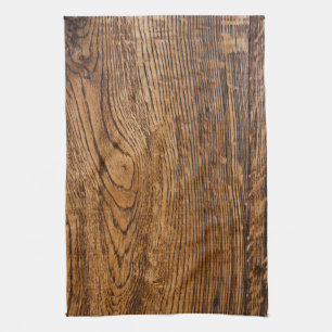 Paño De Cocina Vieja mirada de madera del grano