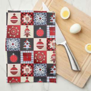 Paño De Cocina Viejos Navidades de moda