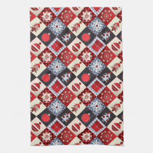 Paño De Cocina Viejos Navidades de moda