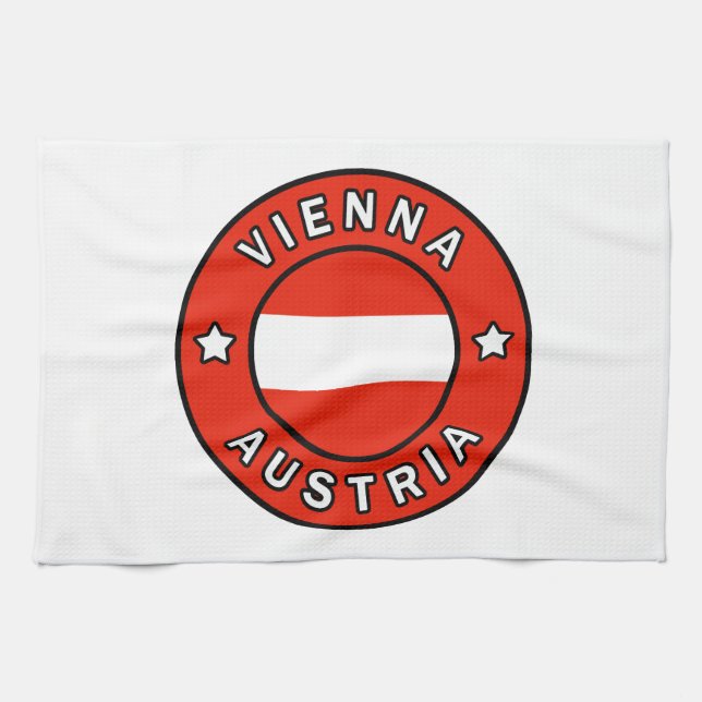 Paño De Cocina Viena Austria (Horizontal)
