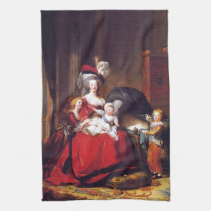 Paño De Cocina Vigée-Lebrun - Marie Antonieta y sus niños
