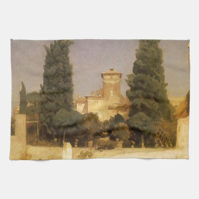 Paño De Cocina Villa Malta, Roma por Lord Frederic Leighton (Horizontal)