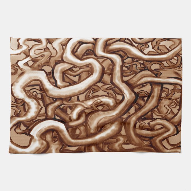 Paño De Cocina Viñas de Brown (Horizontal)
