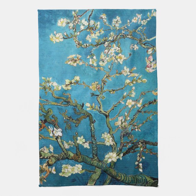 Paño De Cocina Vincent van Gogh, Almendro en Flor (Vertical)