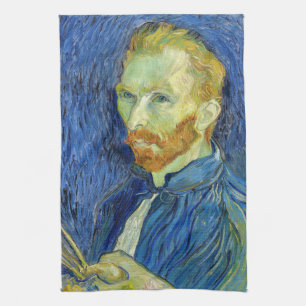 Paño De Cocina Vincent van Gogh - Autorretrato con paleta