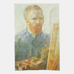 Paño De Cocina Vincent van Gogh - Autorretrato frente a Easel