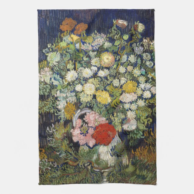 Paño De Cocina Vincent van Gogh - Bouquet Flowers in a Vase (Vertical)