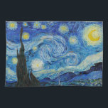 Paño De Cocina Vincent Van Gogh es la noche estrellada<br><div class="desc">Sumérjase en la fascinante belleza de The Starry Night de Vincent Van Gogh con esta reproducción de arte de alta calidad. Poseer una historia de arte y dejar que la brillantez de la obra maestra de Van Gogh ilumine tu entorno.</div>