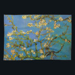 Paño De Cocina Vincent van Gogh - Floreciente árbol de almendros<br><div class="desc">El floreciente árbol de almendros (1890) de Van Gogh es una antigua pintura post impresionsionismo de arte fino de vida floral. Una rama de un almendro en flor en un jardín de primavera con el cielo azul en el fondo. Hermosas flores blancas florecientes. Sobre el artista: Vincent Willem van Gogh...</div>