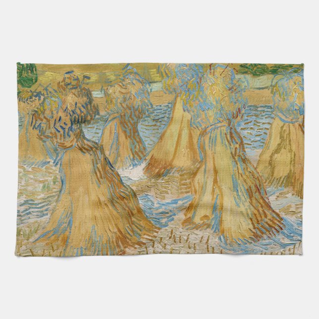 Paño De Cocina Vincent van Gogh - Hojas de Trigo (Horizontal)