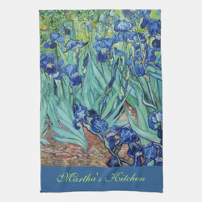 Paño De Cocina Vincent van Gogh, Irises (Vertical)