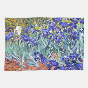Paño De Cocina Vincent Van Gogh Irises Bella Artes de cosecha flo