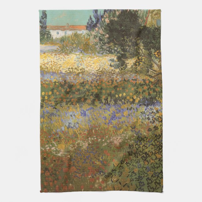 Paño De Cocina Vincent van Gogh - Jardín Florido (Vertical)