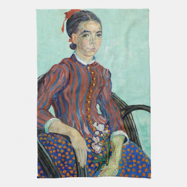 Paño De Cocina Vincent van Gogh - La Mousme (Vertical)