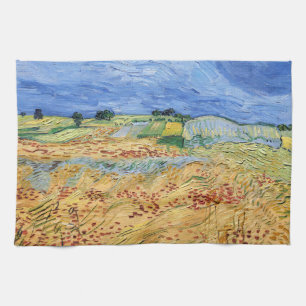 Paño De Cocina Vincent van Gogh - Los campos / Llanura en Auvers