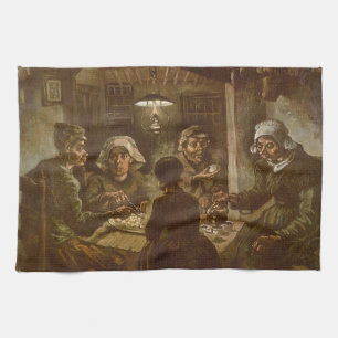Paño De Cocina Vincent van Gogh - Los comedores de papa