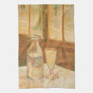 Paño De Cocina Vincent van Gogh - Naturaleza muerta con absenta