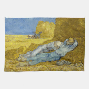 Paño De Cocina Vincent Van Gogh - Noon, Descanse del trabajo / Si