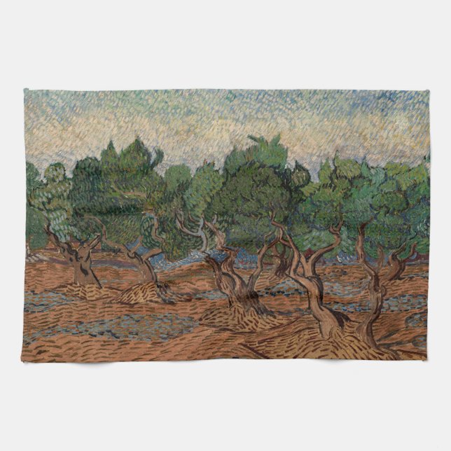 Paño De Cocina Vincent van Gogh - Olive Grove (Horizontal)