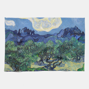 Paño De Cocina Vincent van Gogh - Olivos con los Alpilles