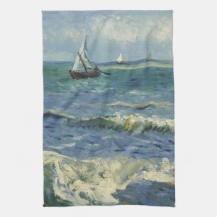 Paño De Cocina Vincent van Gogh - Paisaje marino cerca de Saintes
