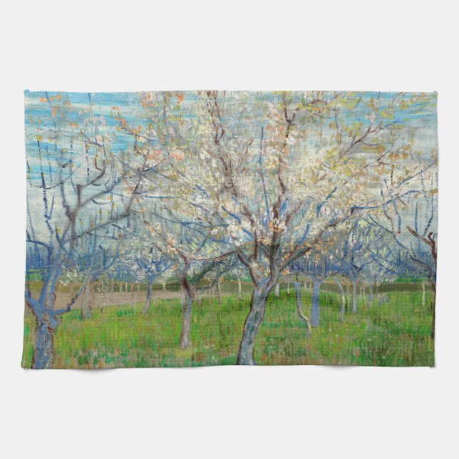 Paño De Cocina Vincent van Gogh - Pink Orchard (Horizontal)