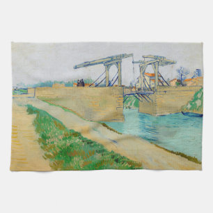 Paño De Cocina Vincent van Gogh - Puente Langlois en Arles #2