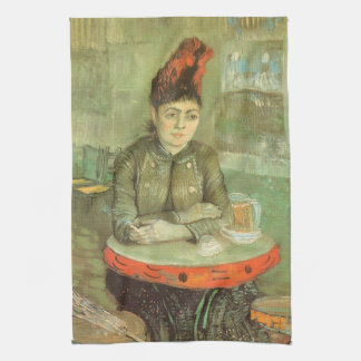 Paño De Cocina Vincent van Gogh - Retrato de Agostina Segatori