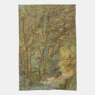 Paño De Cocina Vincent van Gogh - Sendero en el bosque