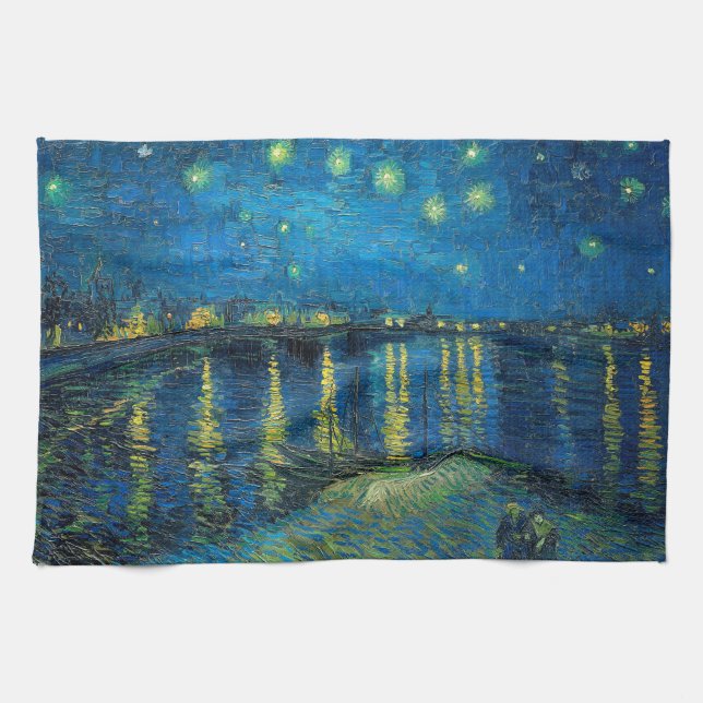 Paño De Cocina Vincent Van Gogh Starry Night Over the Rhone (Horizontal)
