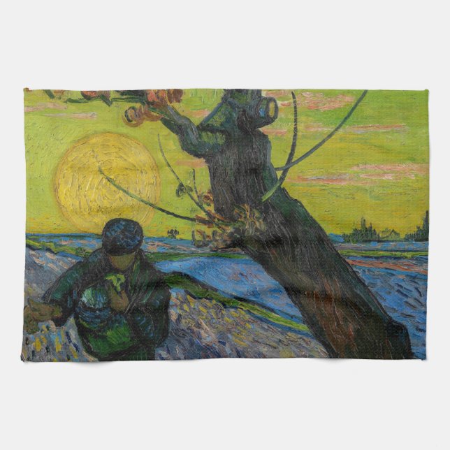 Paño De Cocina Vincent van Gogh - The Sower (Horizontal)