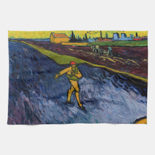 Paño De Cocina Vincent van Gogh - The Sower: Las afueras de Arles