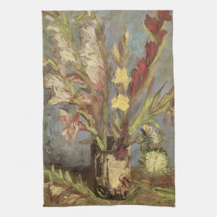 Paño De Cocina Vincent van Gogh - Vase de vida fija con Gladioli