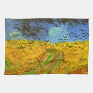 Paño De Cocina Vincent van Gogh Wheat Field with Crows